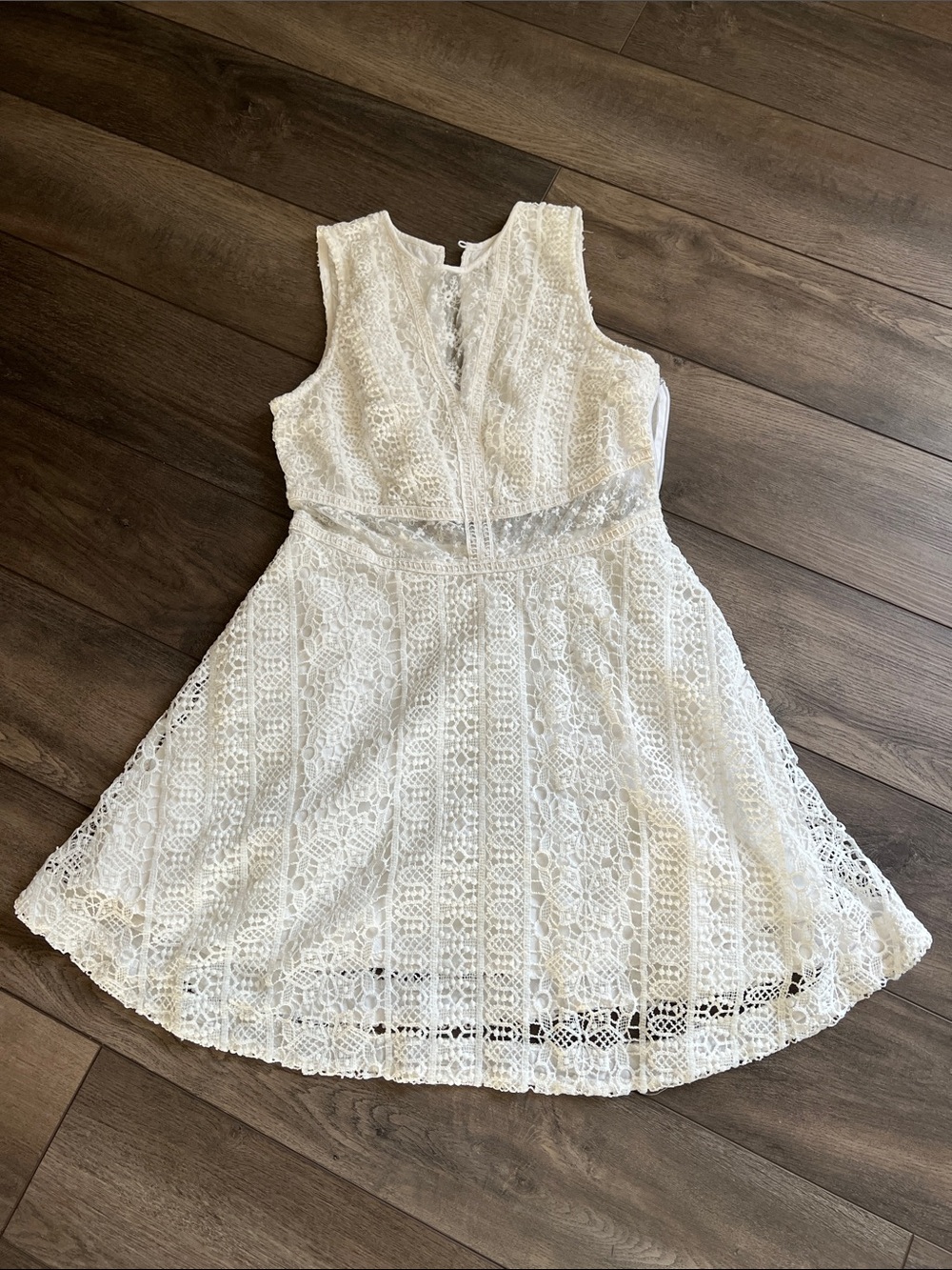 Abercrombie and Fitch White dress size S